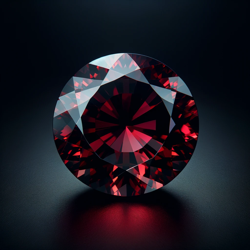 Red online diamond birthstone