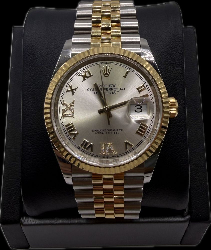 Rolex 36mm 2-T Datejust