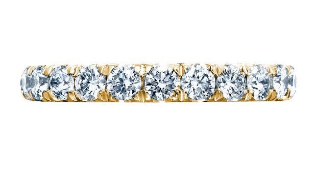 18ky Tacori 1.50ct French Pave Band