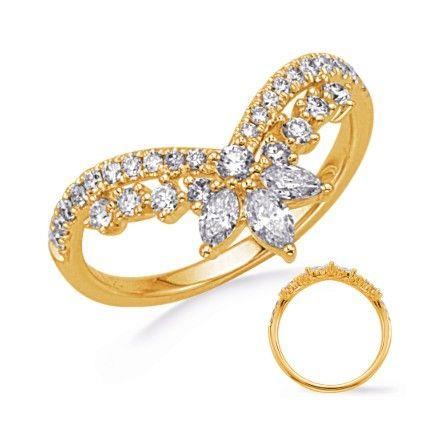 14ky Diamond Tiara Ring