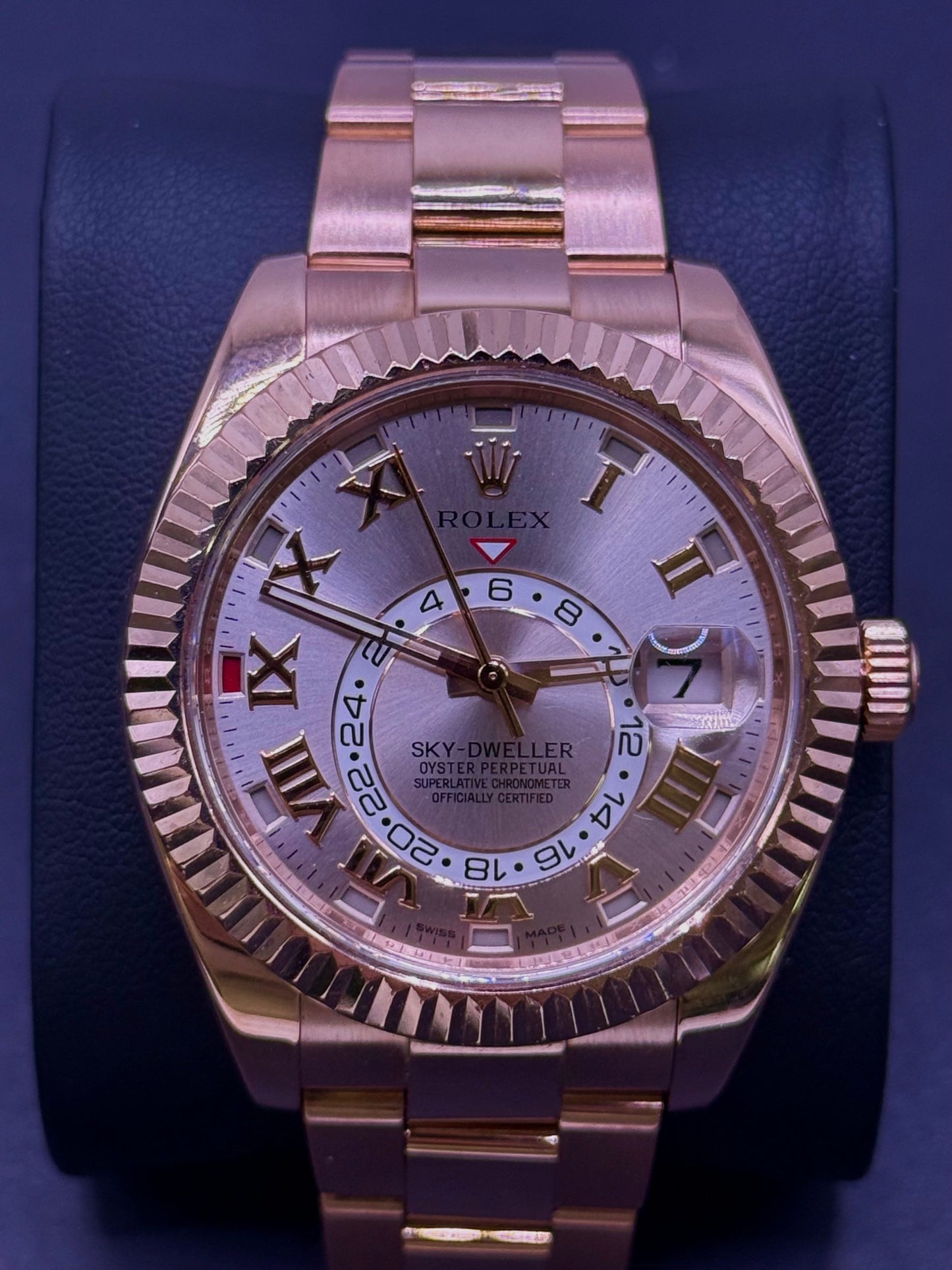 Rose Gold Sky-Dweller