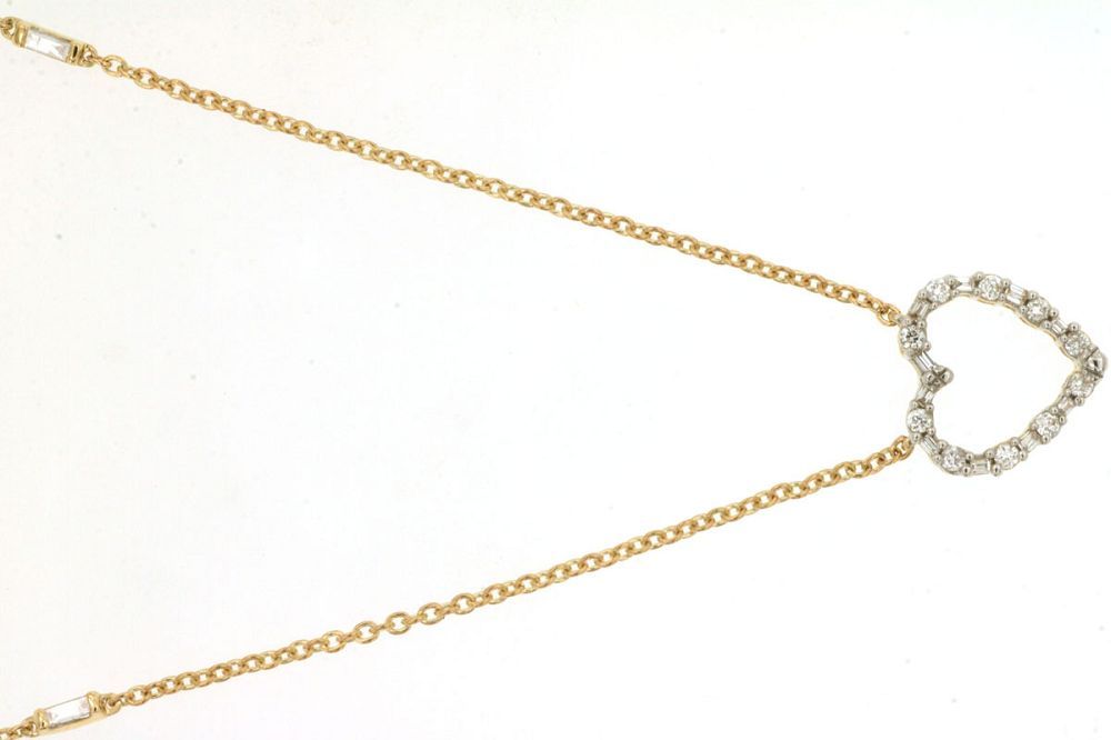 .25ct Diam. Heart NECK