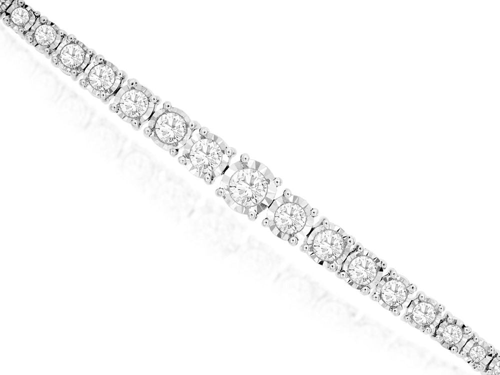 Graduated Diamond Bracelet