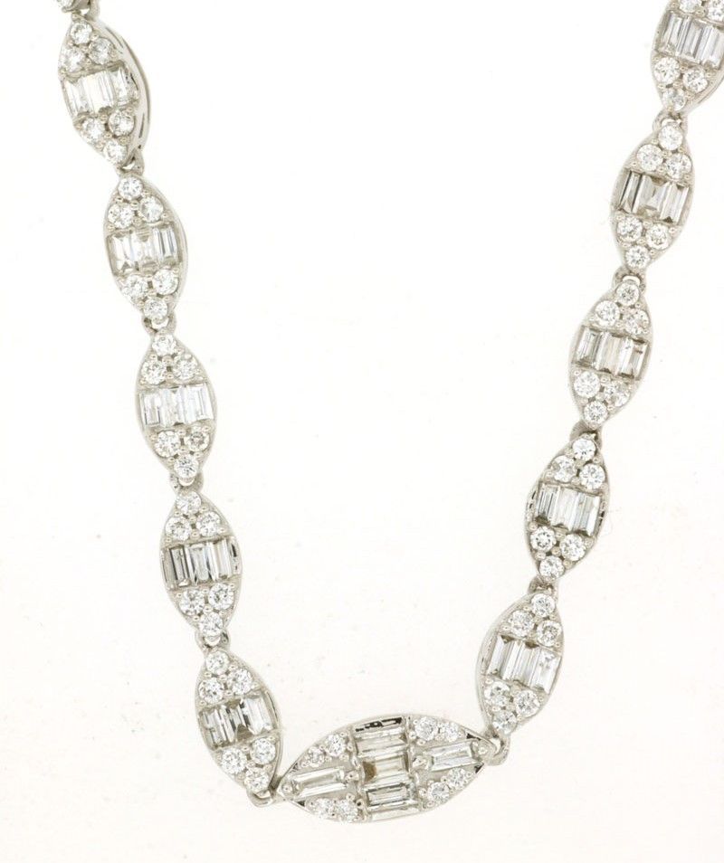 Fancy Diamond Necklace