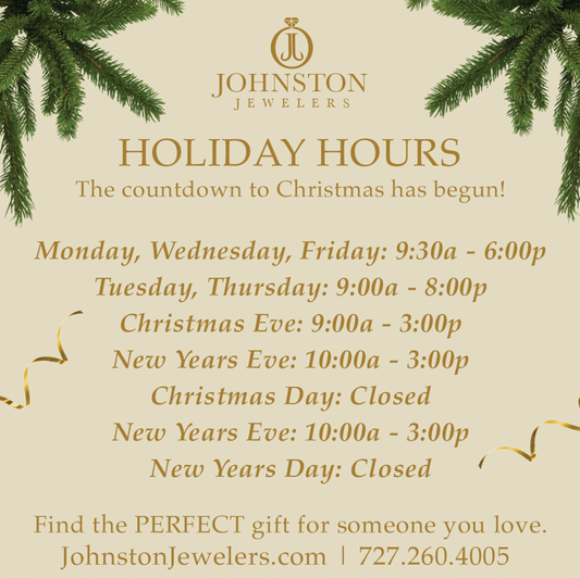 UPDATED HOLIDAY HOURS!