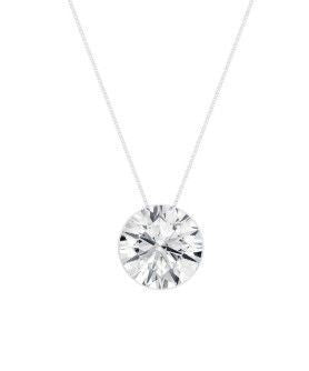 2.04ct Lab Grown Diamond Bezel Pendant