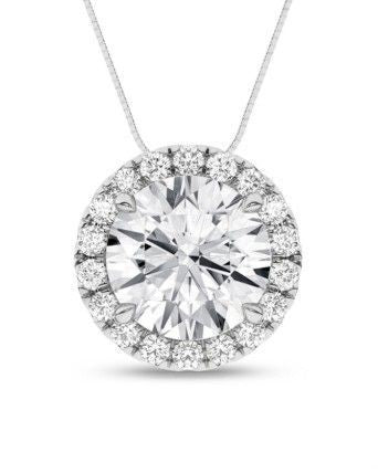 1.51ct Lab Grown Diamond Pendant