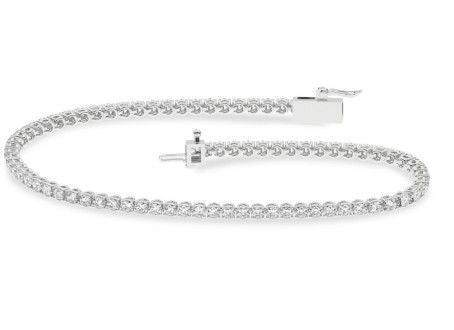 3.00ctw Lab Grown Diamond Tennis Bracelet