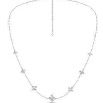 2.00ctw Lab Grown Diamond Station Necklace