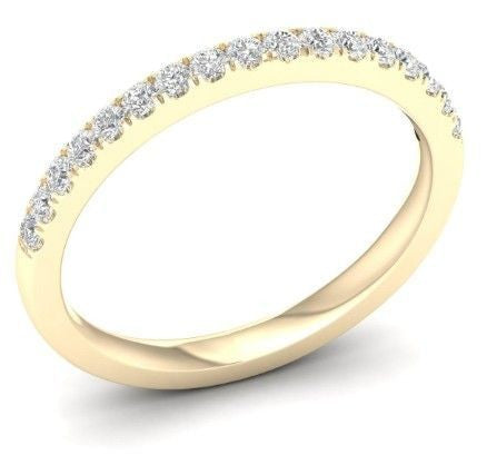 14ky .18ctw Lab Grown Diamond Band