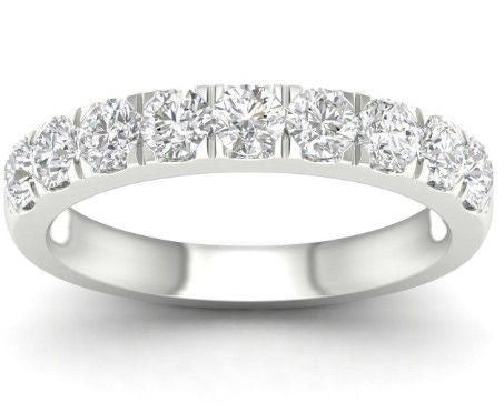 1ctw Lab Grown 9 Round Diamond Band