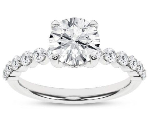 1.56ct Round Brilliant Lab Grown Diamond Ring