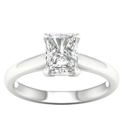 1.52ct Lab Grown Radiant Diamond Solitaire
