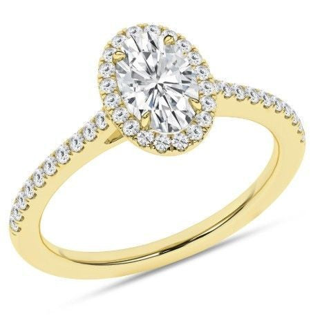14ky 1.01ct Lab Grown Diamond Ring