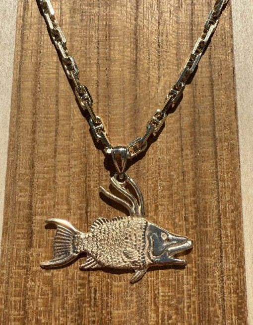 14ky Hogfish Pendant