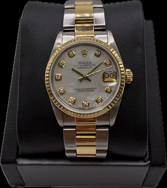 31mm datejust 2-tone