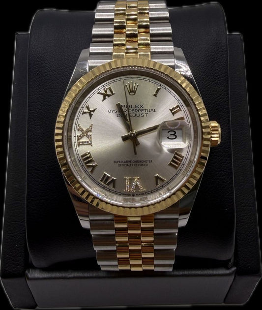 Rolex 36mm 2-T Datejust