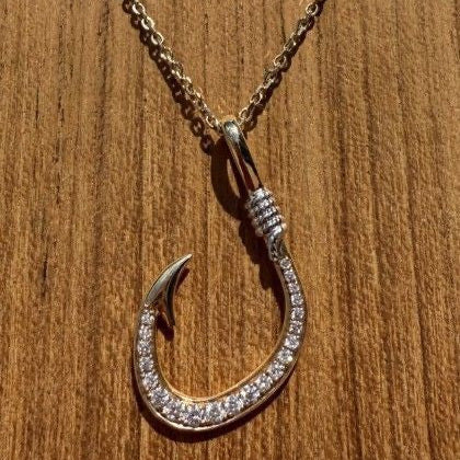 14ky Large Diamond Fish Hook