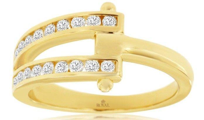 14ky Fashion Diamond Ring .38ctw