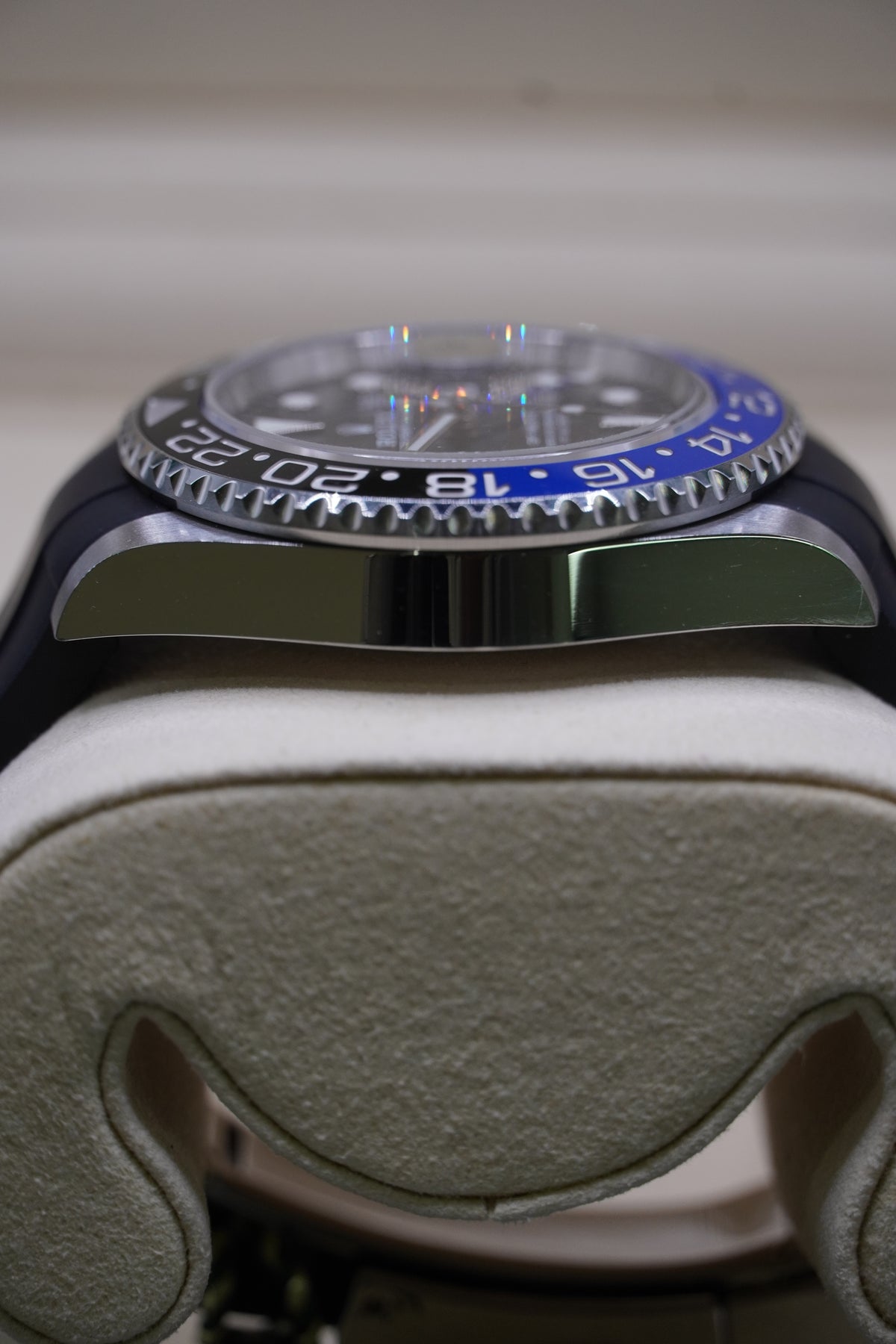 Rolex GMT-Master II Ref. 126710BLNR "Batman" (Black/Blue Cerachrom Bezel, Black Dial, Oysterflex)