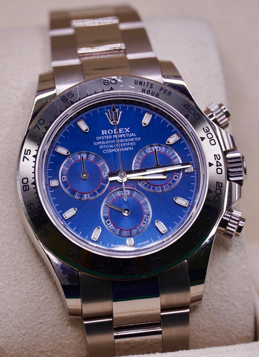 Rolex Daytona “Blue John Mayer” 116509. Year 2022