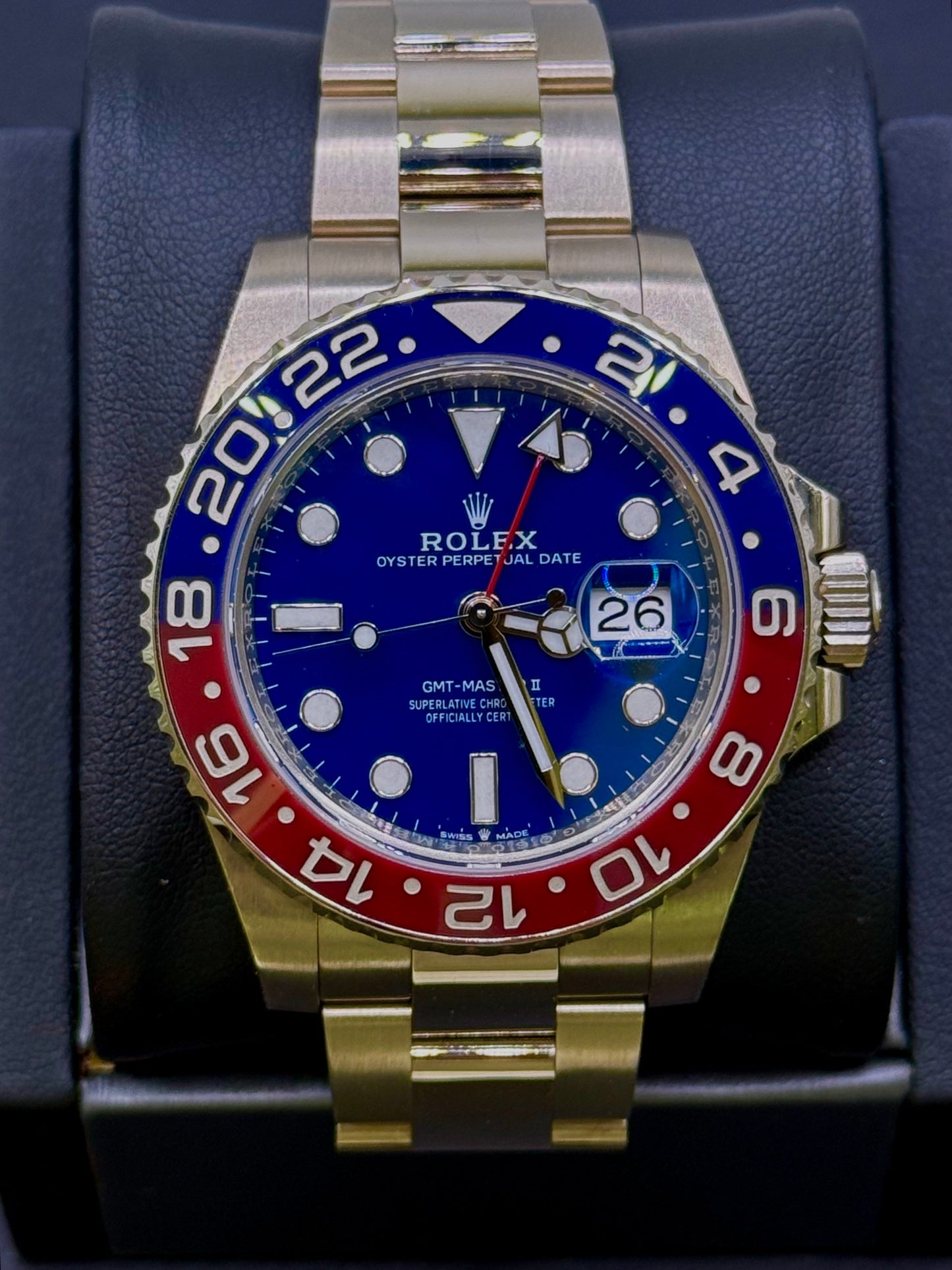 2023 White Gold Rolex Pepsi