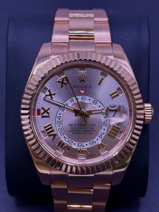 Rose Gold Sky-Dweller