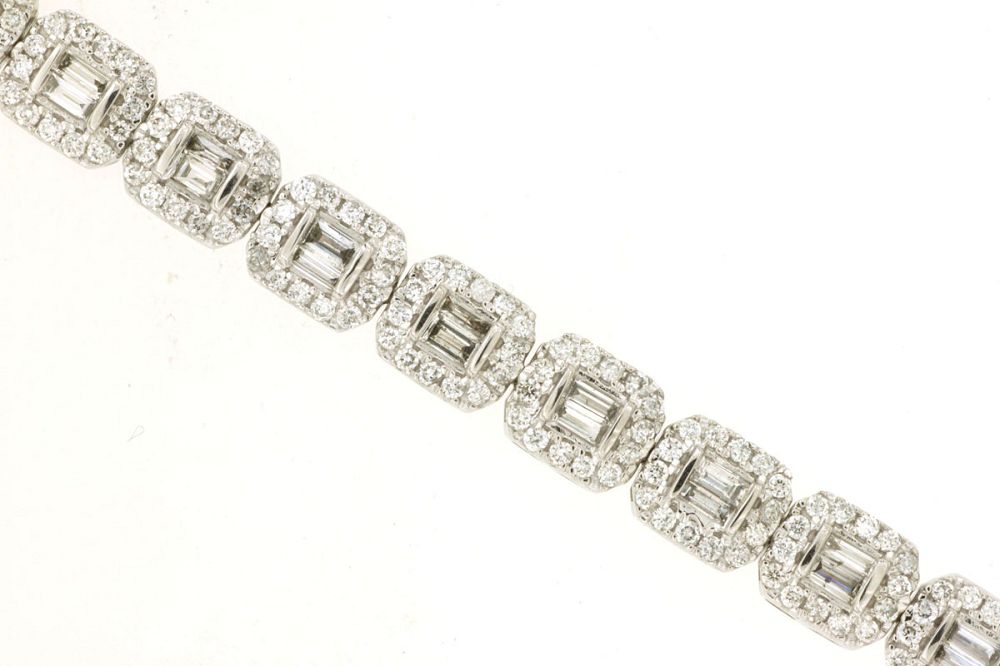Fancy Cut Diamond Bracelet