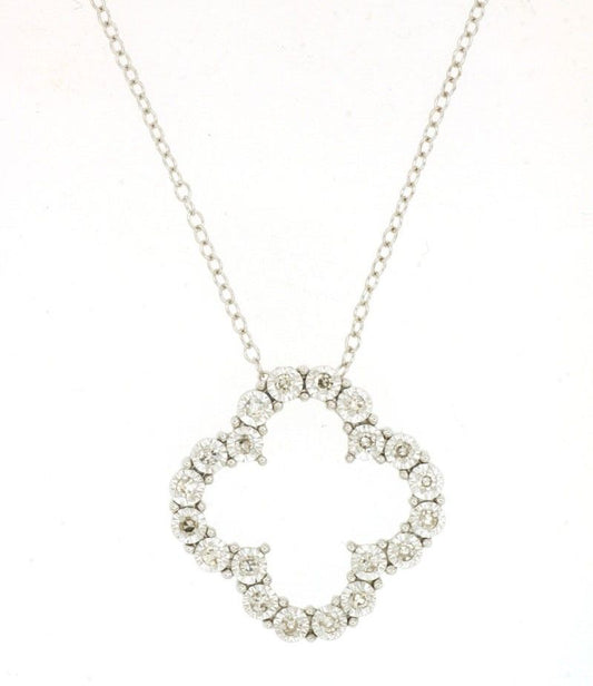 Diamond Clover Necklace