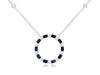 Diamond and Sapphire Circle
