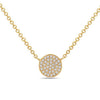 Diamond Necklace Cluster