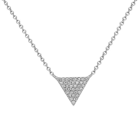 .10ctw diamond triangle